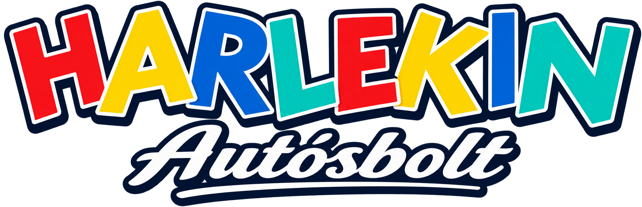 Harlekin Autósbolt logó